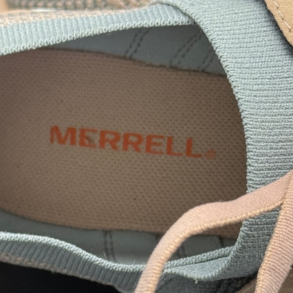 Merrell Women's Sneakers in Peach and Grey Sz 8.5 - Picture 2 of 7